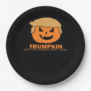Trumpkin - Make Halloween Great Again Classic Paper Plate