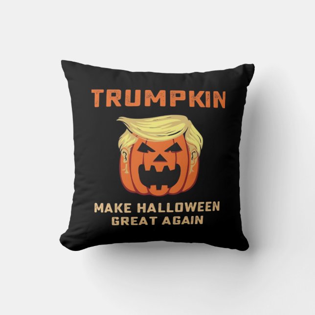 Trumpkin Make Halloween Great Again – Classic Pump Cushion (Front)