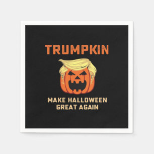 Trumpkin Make Halloween Great Again – Classic Pump Napkin