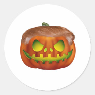 Trumpkin – Make Halloween Great Again Classic Round Sticker