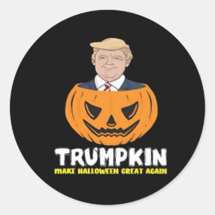 Trumpkin Make Halloween Great Again Classic – Sati Classic Round Sticker