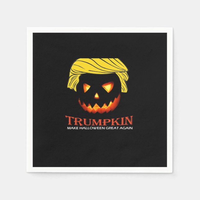 Trumpkin Make Halloween Great Again Classic – Slot Napkin (Front)