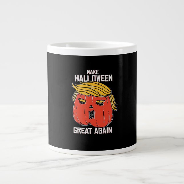 Trumpkin Make Halloween Great Again Classic – Spoo Large Coffee Mug (Front)