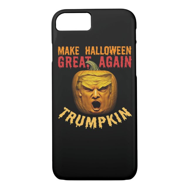 Trumpkin Make Halloween Great Again – Funny Donald Case-Mate iPhone Case (Back)