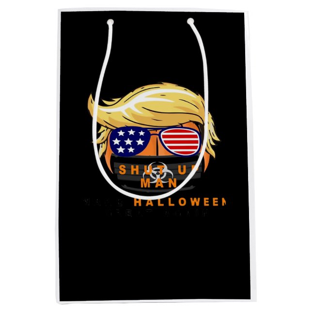 Trumpkin Make Halloween Great Again Gift Classic Medium Gift Bag (Front)