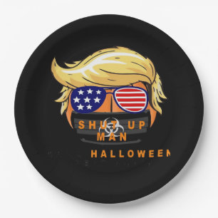 Trumpkin Make Halloween Great Again Gift Classic Paper Plate
