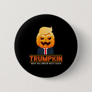 Trumpkin Make Halloween Great Again Halloween 6 Cm Round Badge
