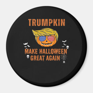 Trumpkin Make Halloween Great Again, Halloween Pu Magnet