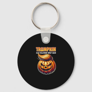 Trumpkin Make Halloween Great Again  Jack O Lanter Key Ring