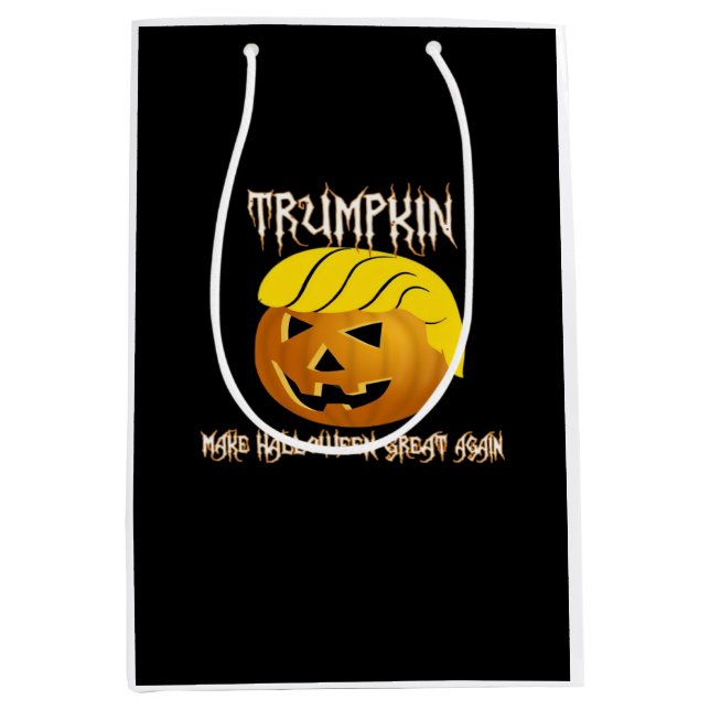 Trumpkin Make Halloween Great Again  Medium Gift Bag (Front)
