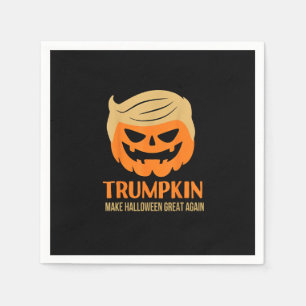 Trumpkin Make Halloween Great Again Napkin