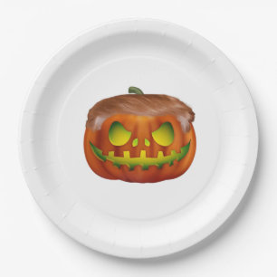 Trumpkin – Make Halloween Great Again Paper Plate