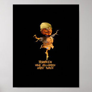 Trumpkin Make Halloween Great Again Poster