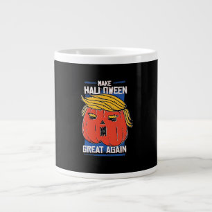 Trumpkin Make Halloween Great Again Pumpkin Large Coffee Mug