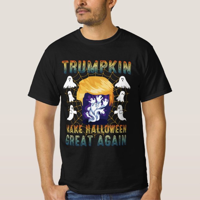 Trumpkin Make Halloween Great Again T-Shirt (Front)