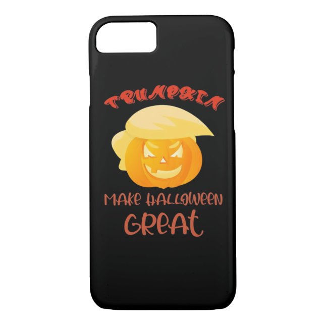 Trumpkin Make Halloween Great Classic Case-Mate iPhone Case (Back)