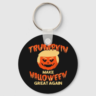 Trumpkin Make My Halloween Great Again Key Ring