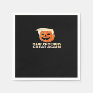 Trumpkin Make Pumpkins Great Again Classic Napkin