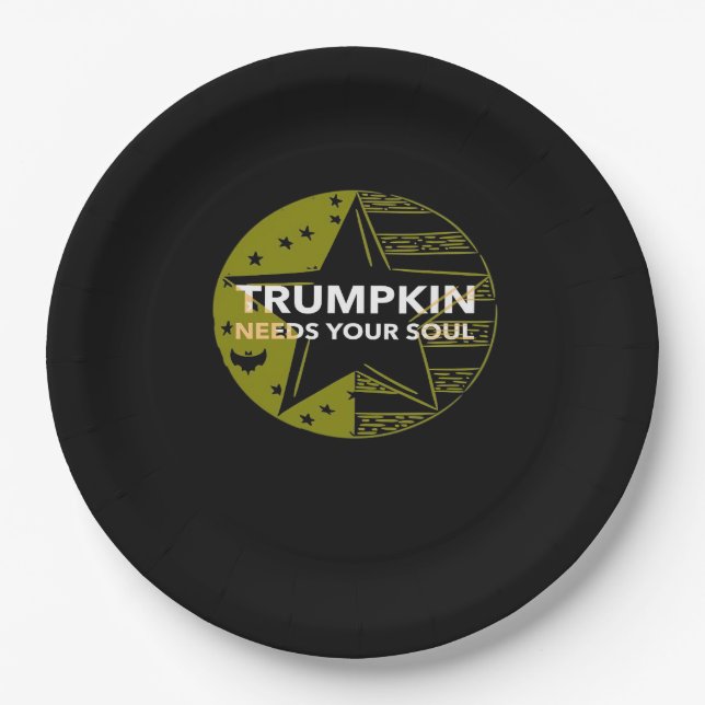 Trumpkin Needs Your Paper Plate (Front)