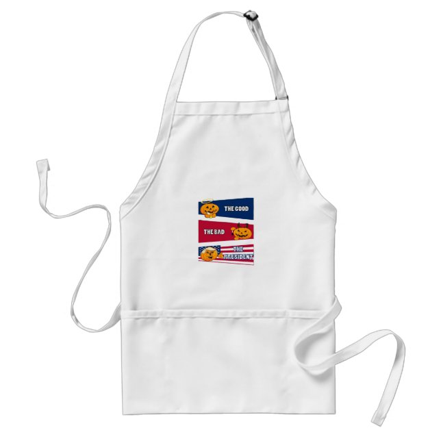Trumpkin President Halloween Standard Apron (Front)
