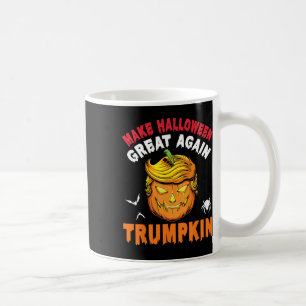 Trumpkin Pumpkin Face Make Halloween Great Again W Coffee Mug