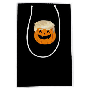 Trumpkin Pumpkin Halloween Classic Medium Gift Bag