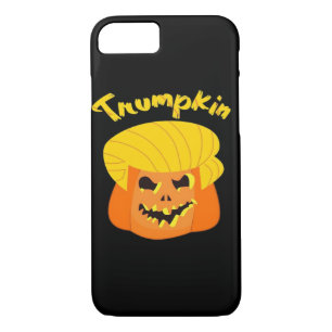 Trumpkin Pumpkin Halloween Design – Retro Slogan  Case-Mate iPhone Case