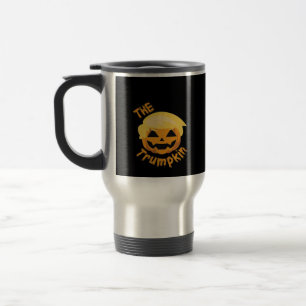 Trumpkin Pumpkin Halloween Design – Sloth Costume Travel Mug