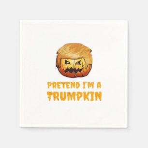 Trumpkin Pumpkin Napkin