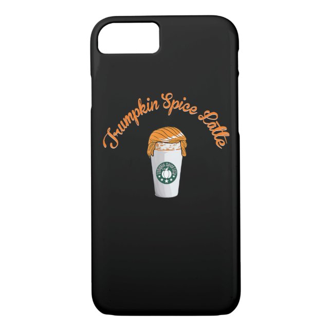 Trumpkin Pumpkin Spice Latte Holiday Coffee Case-Mate iPhone Case (Back)