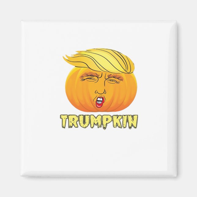 Trumpkin – Scary Good Pumpkin  Magnet (Front)