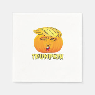 Trumpkin – Scary Good Pumpkin Napkin