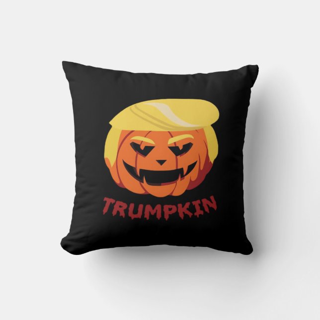 Trumpkin Scary Halloween Gift Classic Cushion (Front)