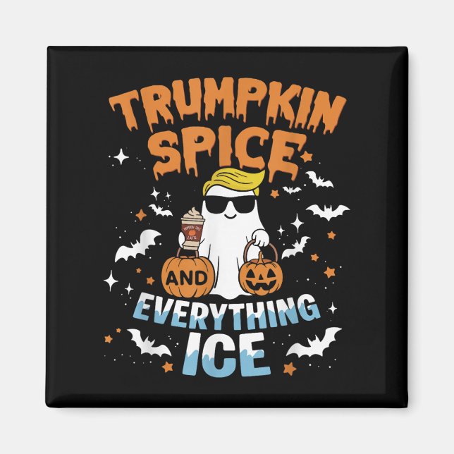 Trumpkin Sce And Everything Ice Fall Autumn Hallow Magnet (Front)