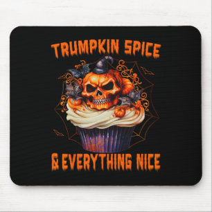 Trumpkin Spice And Everything Nice, Halloween Trum Mouse Pad
