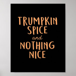 Trumpkin Spice & Not Everything Nice Poster