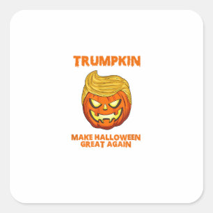 Trumpkin Usa Make Halloween Great Again Funny Square Sticker