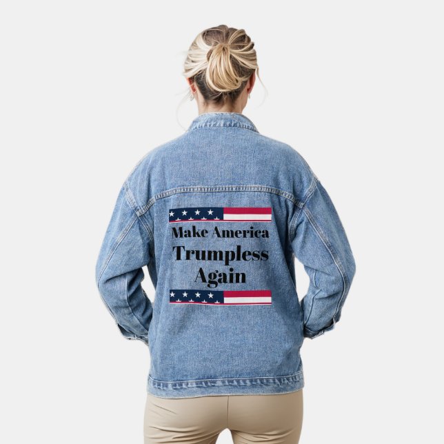 Trumpless Denim Jacket (Model)