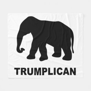 Trumplican Popular Pro Donald Trump bold Fleece Blanket