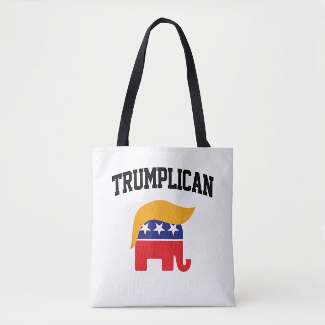 Trumplican Trump Supporters Tote Bag (Front)