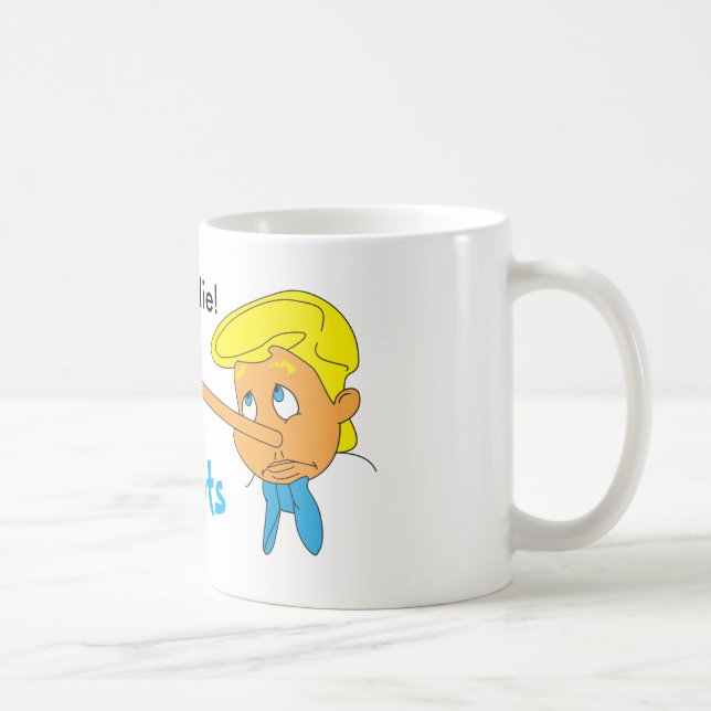 Trumpnocchio Coffee Mug (Right)