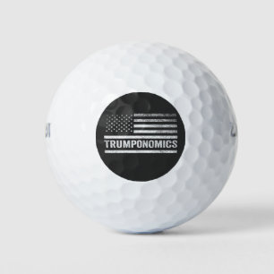 Trumponomics American Election Flag Trump Republic Golf Balls
