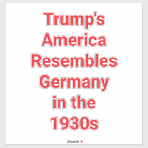 Trump's America Germany 1930s Hankamer Artjunkhaus