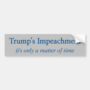Trump's Impeachment Bumper Sticker