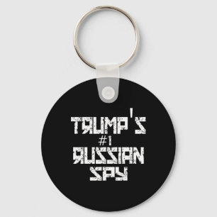 Trump's Russian Spy Funny Conservative Trump Key Ring