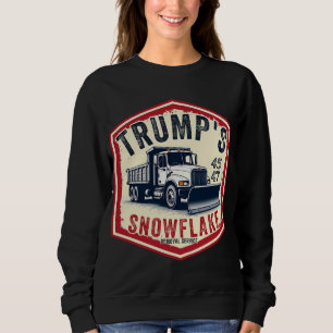 Trump's Snowflake Removal Service Funny Christmas Sweatshirt