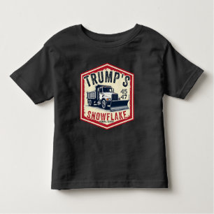 Trump's Snowflake Removal Service Funny Christmas Toddler T-Shirt
