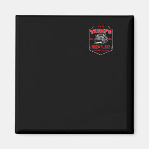 Trump's Snowflake Removal Service Funny Trump 2025 Magnet