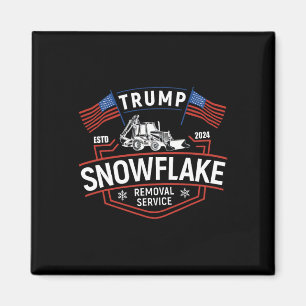 Trump's Snowflake Removal Service President Trump Magnet