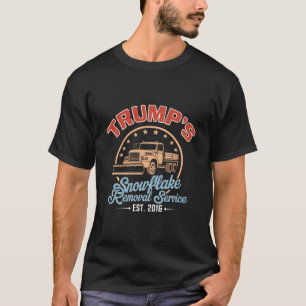 Trump's Snowflake Removal Service Trump 2024  T-Shirt